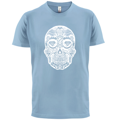 Mexican Sugar Candy Skull T Shirt