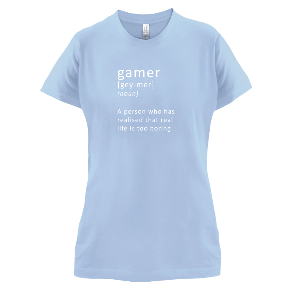 Funny Definition Gamer T Shirt