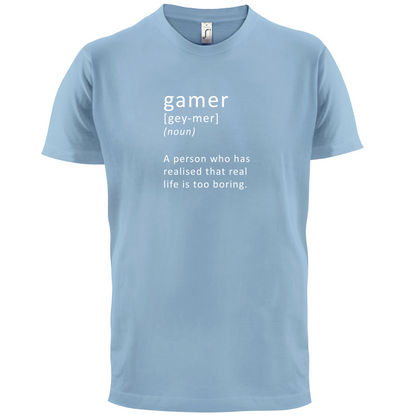 Funny Definition Gamer T Shirt
