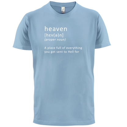 Funny Definition Heaven T Shirt