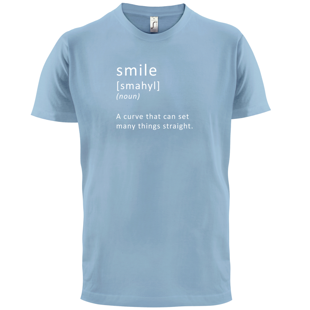 Funny Definition Smile T Shirt