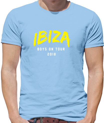 Boys On Tour Ibiza T Shirt