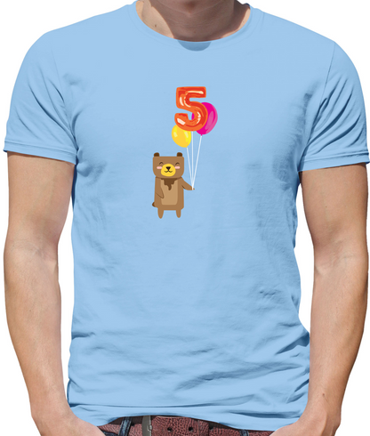 5th Birthday Bear T Shirt