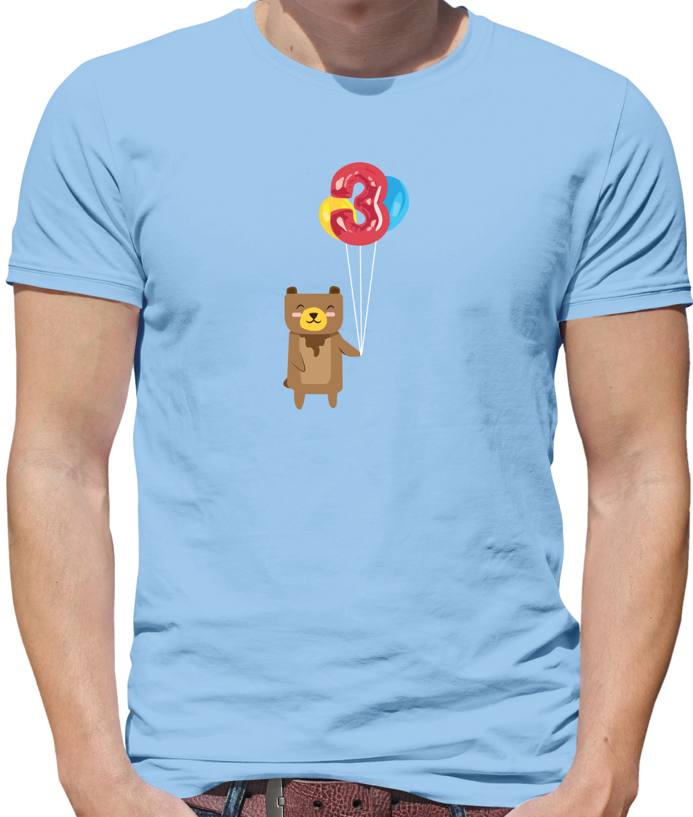 3rd Birthday Bear T Shirt