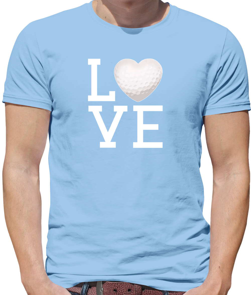 I Love Golf T Shirt