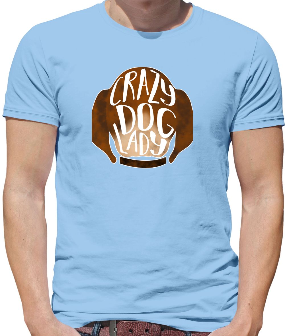 Crazy Dog Lady T Shirt