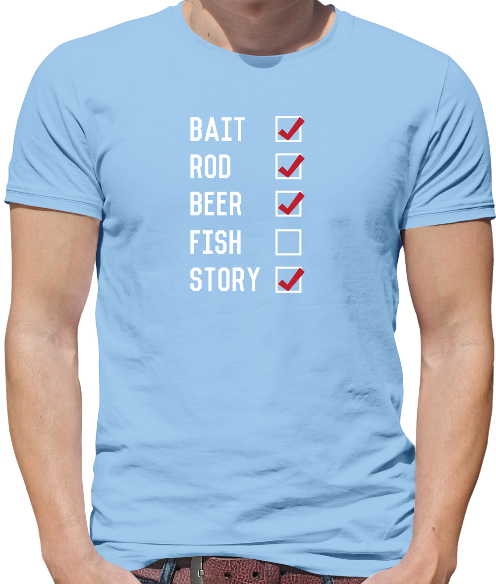 Fishing Checklist T Shirt