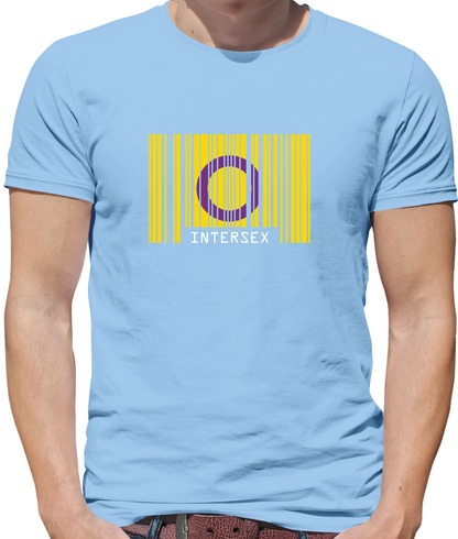 LGBT Barcode Flags - Intersex T Shirt