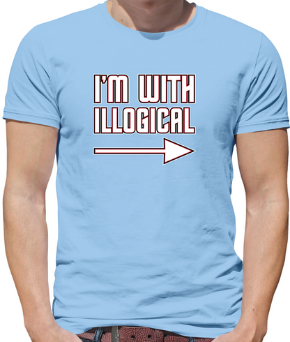 I'm With Illogical T Shirt