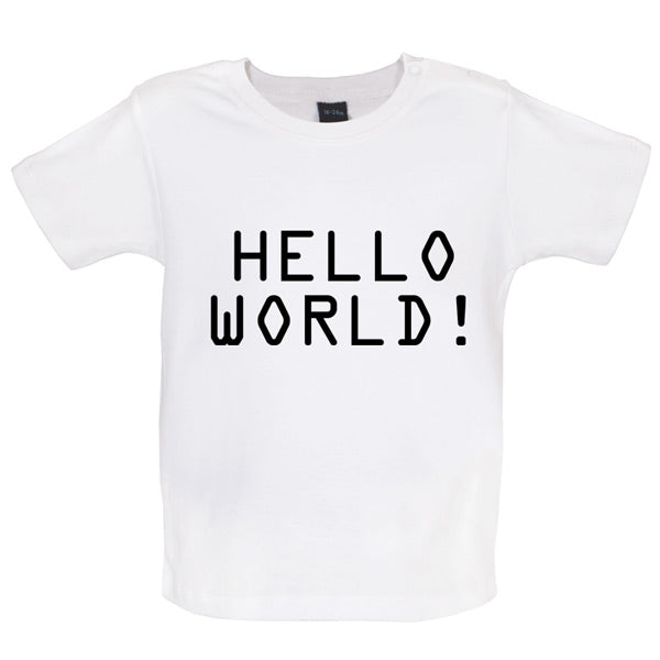 Hello World! Baby T Shirt
