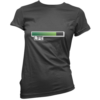 Life Bar Video Games T Shirt