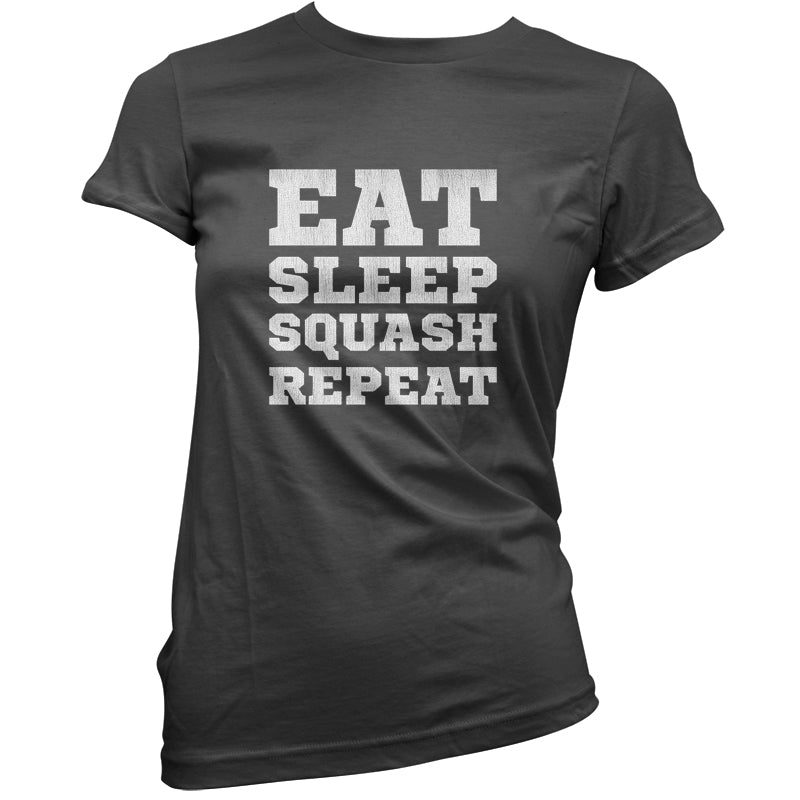 Eat Sleep Squash Repeat T Shirt