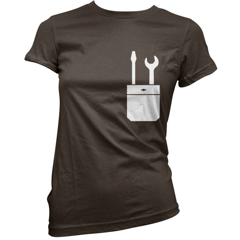 Tools In Pocket T Shirt