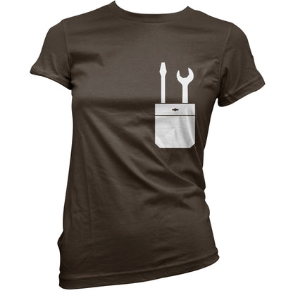 Tools In Pocket T Shirt