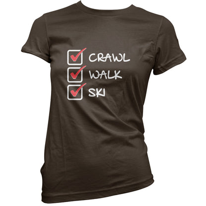 Crawl Walk Ski T Shirt