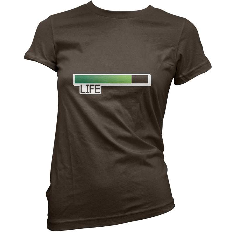Life Bar Video Games T Shirt