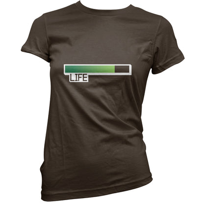Life Bar Video Games T Shirt