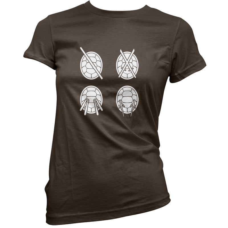 Turtles Weapons T Shirt