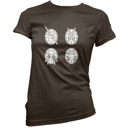Turtles Weapons T Shirt