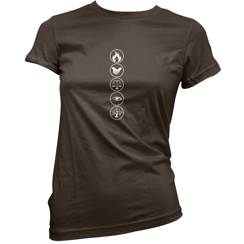 Faction Symbols T Shirt