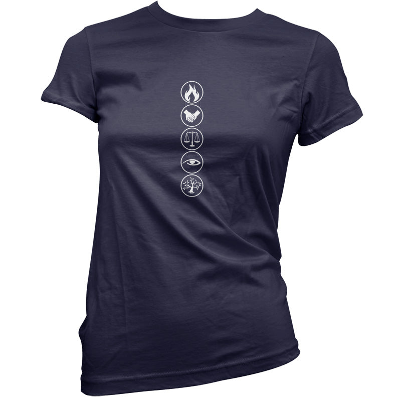 Faction Symbols T Shirt