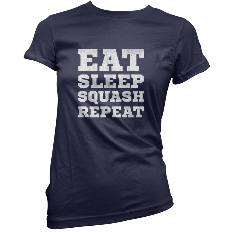 Eat Sleep Squash Repeat T Shirt