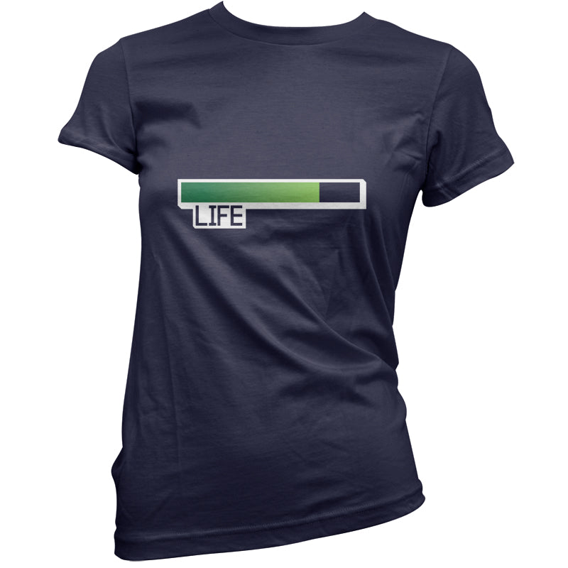 Life Bar Video Games T Shirt