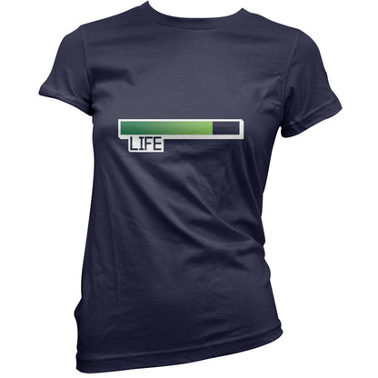 Life Bar Video Games T Shirt
