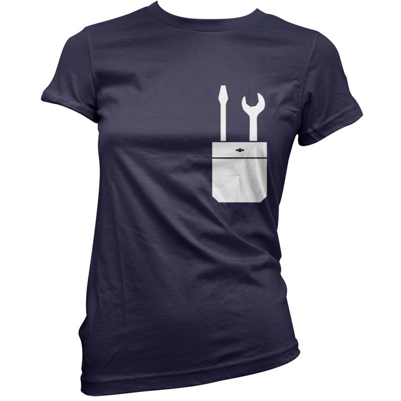 Tools In Pocket T Shirt