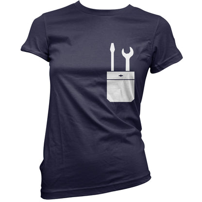 Tools In Pocket T Shirt
