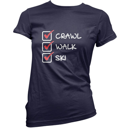 Crawl Walk Ski T Shirt