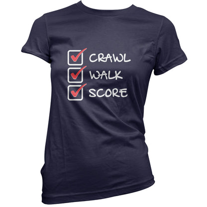 Crawl Walk Score T Shirt