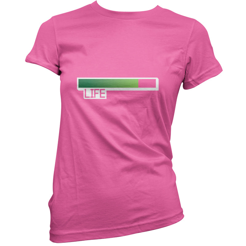 Life Bar Video Games T Shirt