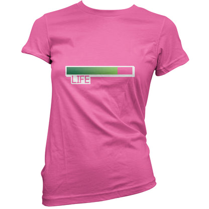 Life Bar Video Games T Shirt