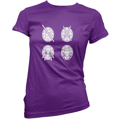 Turtles Weapons T Shirt