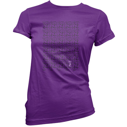 Cycling Road Pattern T Shirt