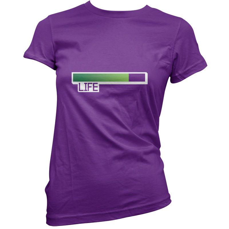 Life Bar Video Games T Shirt