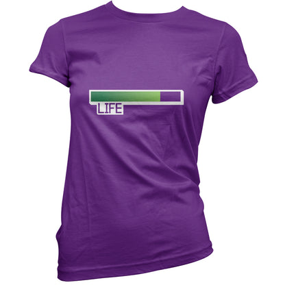 Life Bar Video Games T Shirt