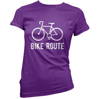 Bike Route T Shirt