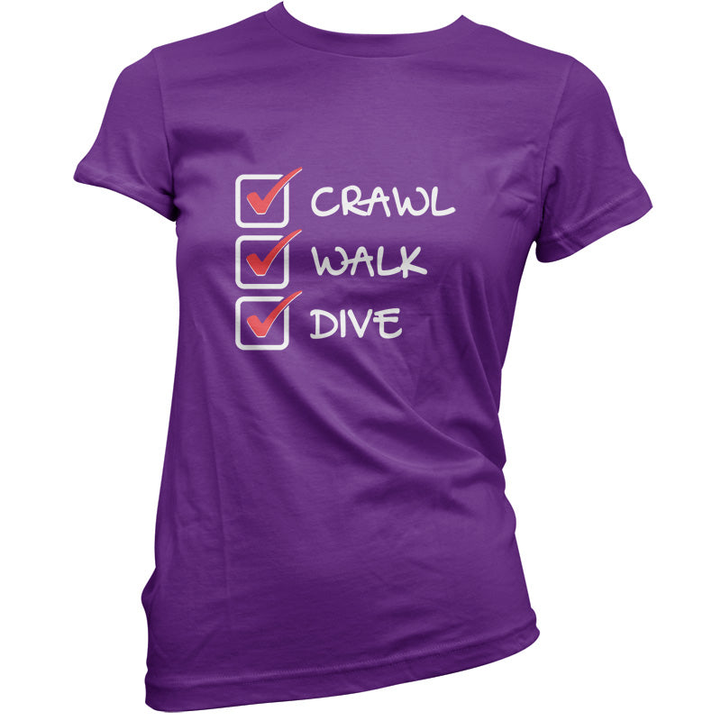 Crawl Walk Golf T Shirt