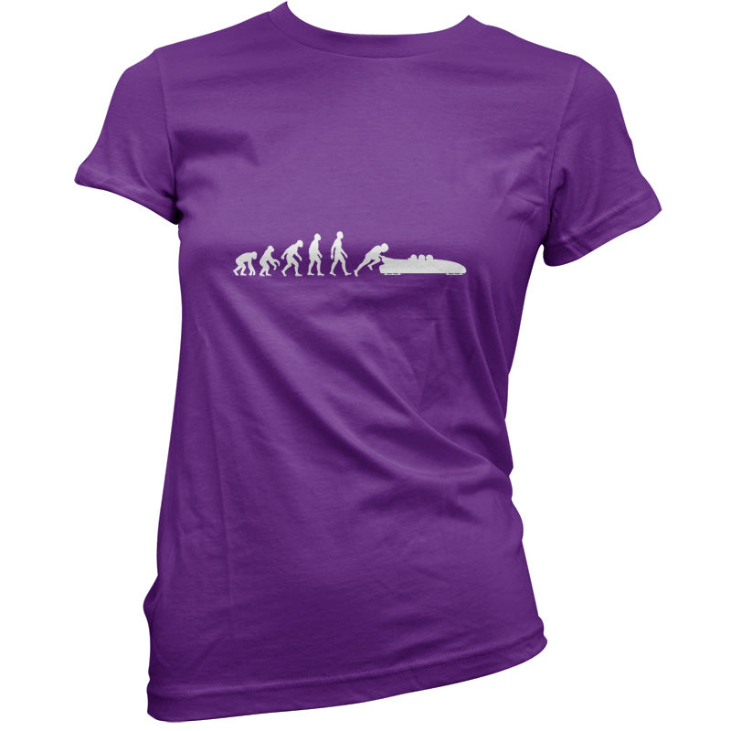 Evolution of Man Bobsleigh T Shirt