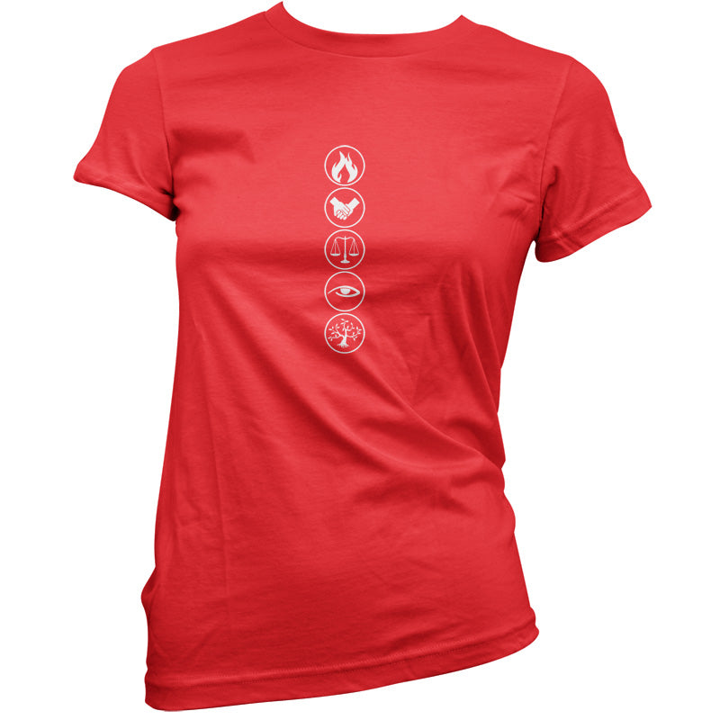 Faction Symbols T Shirt