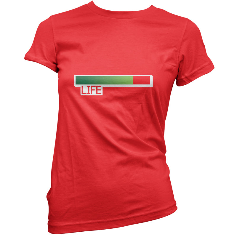 Life Bar Video Games T Shirt