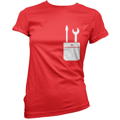 Tools In Pocket T Shirt