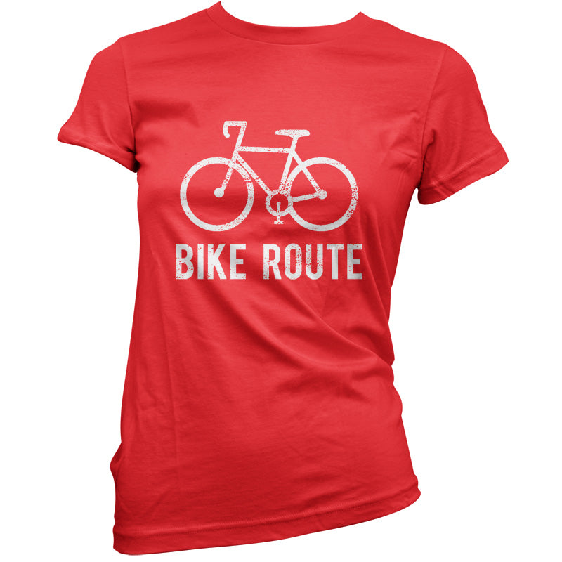 Bike Route T Shirt