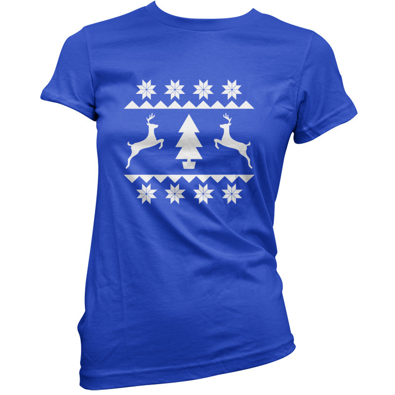 Christmas Stitch Design T Shirt