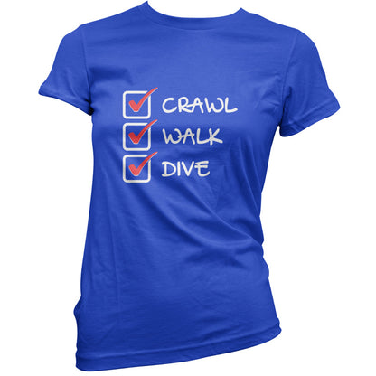 Crawl Walk Golf T Shirt