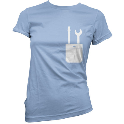 Tools In Pocket T Shirt