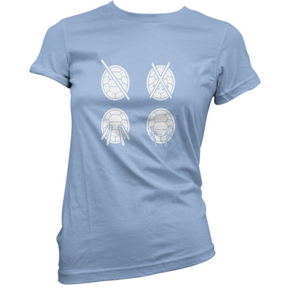 Turtles Weapons T Shirt