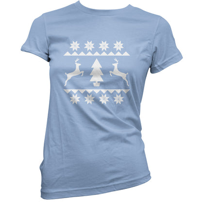 Christmas Stitch Design T Shirt